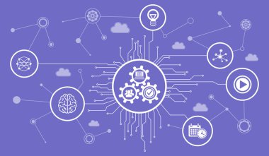 Bağlı simgelere sahip İms kavramı