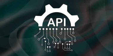 Illustration of an api concept