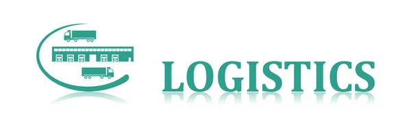 Illustrazione Concetto Logistico — Foto Stock