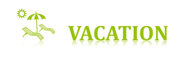 Illustration Vacation Concept — Stock Photo, Image
