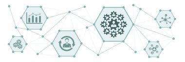 Bağlı simgelerle hrm kavramı