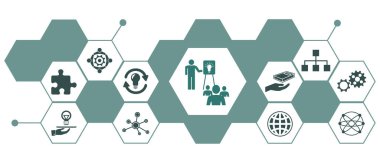 Bağlı simgelerle bilgi paylaşımı kavramı