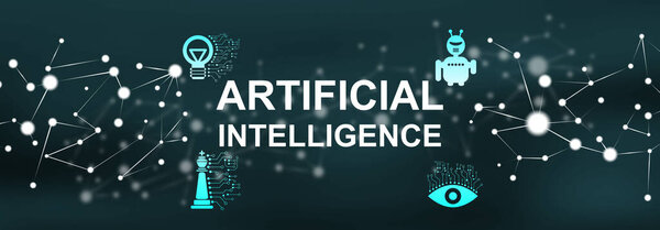 Illustration of an artificial intelligence concept