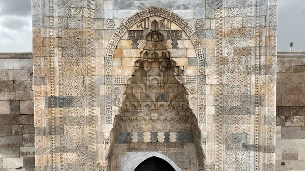 Sultanhani Caravanserai Located Sultanhani District Aksaray Caravanserai Built Seljuk Period — Stock Photo, Image