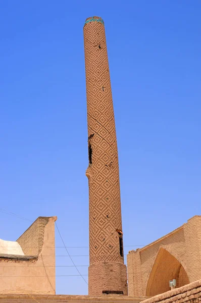 Sin Friday Mosque Built 1131 Great Seljuk Period Brick Decorations — Zdjęcie stockowe