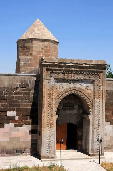 Karatay Caravanserai Situado Distrito Bunyan Kayseri Caravasar Fue Construido 1240 — Foto de Stock