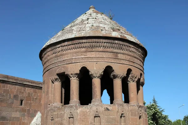 Emir Bayindir Tomb Located Ahlat District Tomb Built 1477 Bayindir — Stock Photo, Image