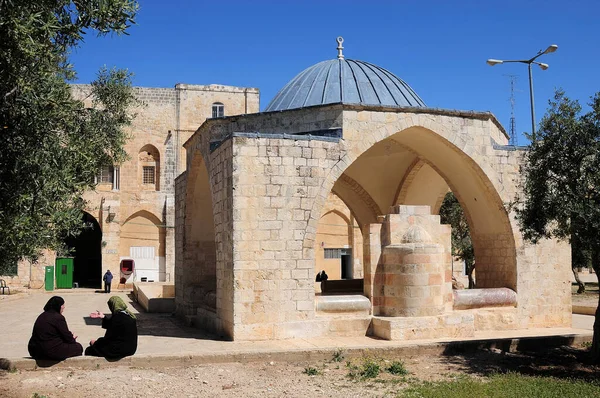 Moskee Van Aqsa Rotskoepel Oude Binnenstad Zijn Veel Historische Gebouwen — Stockfoto