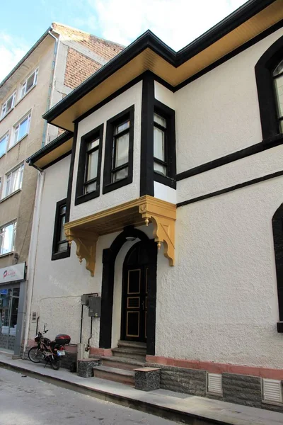 Tradycyjny Dom Konya Znajduje Się Dzielnicy Emsi Tebrizi Dom Został — Zdjęcie stockowe