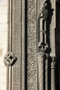 Ince Minareli Madrasah built in the 13th century in Seljuk period in Konya. Konya, Turkey.