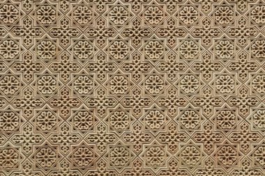 Ayşe Bibi mezarı Taraz, Kazakistan 'da yer almaktadır. Mezar, Karakanid döneminde 11. yüzyılda inşa edildi. Duvarlardaki tuğla süslemelerinden bir detay..