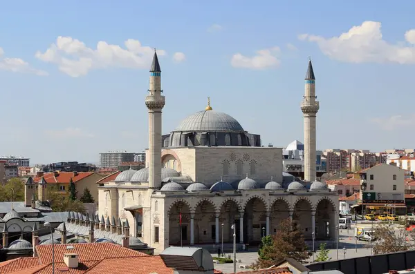 Sultan Selim Camii, Osmanlı döneminde II. Selim döneminde inşa edilmiştir. Bir İHA ile çekilmiş bir cami resmi..