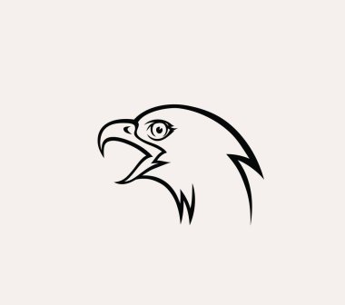Eagle Face, art vector design