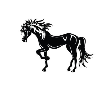 Horse Silhouette, art vector design