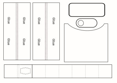 Kağıt bebek boyası. Giyin. 