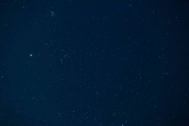 Yıldızlı gece gökyüzü. Güzel gece gökyüzü