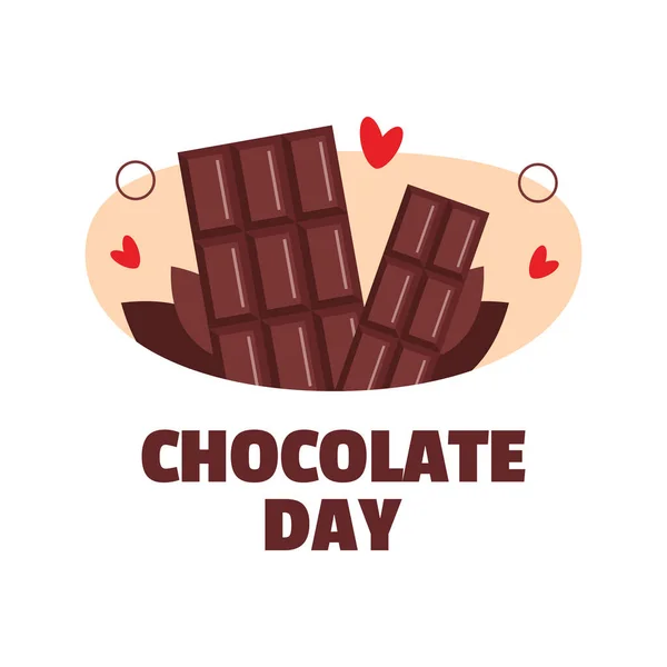 stock vector Chocolate Day Illustration Design Event