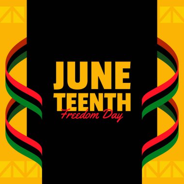 Haziran ayı olay arkaplan şablonu vektörü