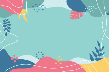 Estetik Soyut Arkaplan Vektör Tasarımı