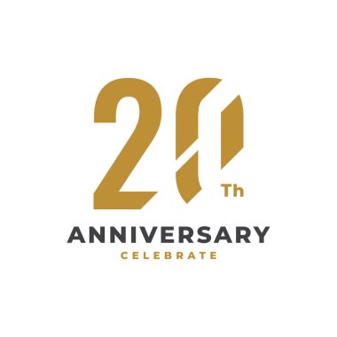 Karşılama anı için Yıldönümü Numarası Tasarımı