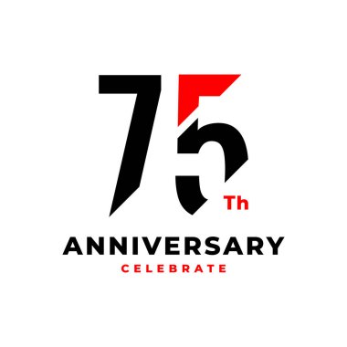 Karşılama anı için Yıldönümü Numarası Tasarımı