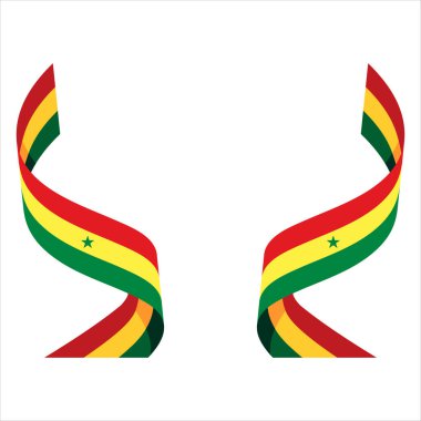 Senegal Element Bağımsızlık Günü Çizim Tasarım Vektörü