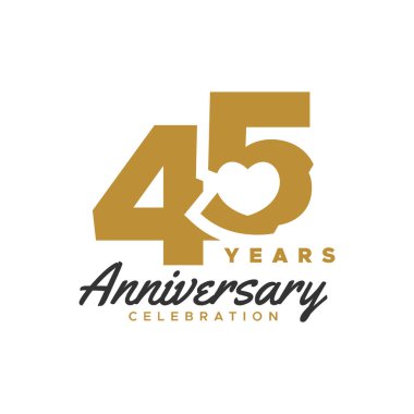 Yıldönümü Altın Sayı Vektör Tasarım Koleksiyonu