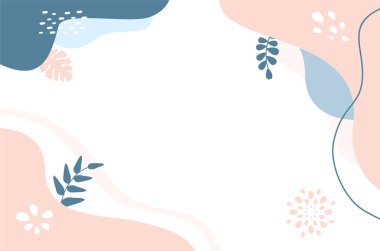 Estetik Soyut Arkaplan Vektör Tasarımı