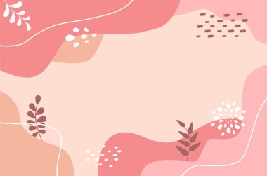 Estetik Soyut Arkaplan Vektör Tasarımı