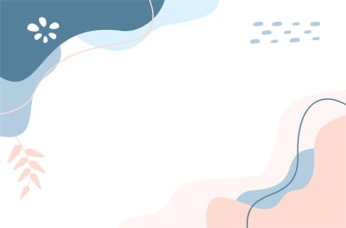 Estetik Soyut Arkaplan Vektör Tasarımı