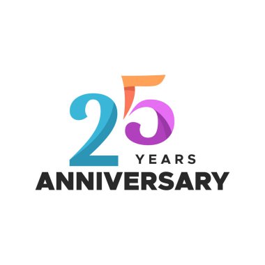 Yıldönümü Sayı Vektörü Tasarım Koleksiyonu