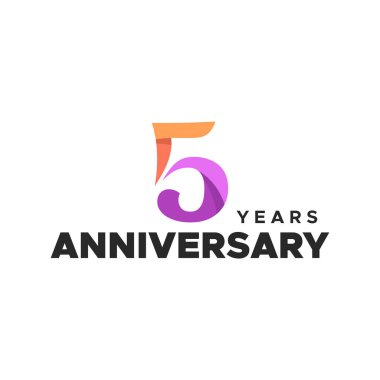 Yıldönümü Sayı Vektörü Tasarım Koleksiyonu