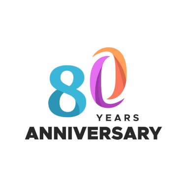 Yıldönümü Sayı Vektörü Tasarım Koleksiyonu