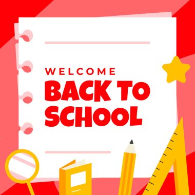 Okul tasarım illüstrasyon koleksiyonuna geri dön