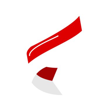 Endonezya Bağımsızlık Element Vektör Tasarımı