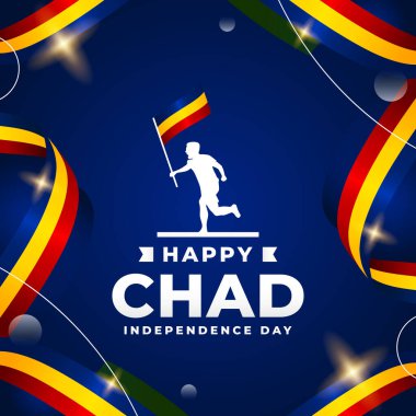 Chad Independence day design illustration collection clipart