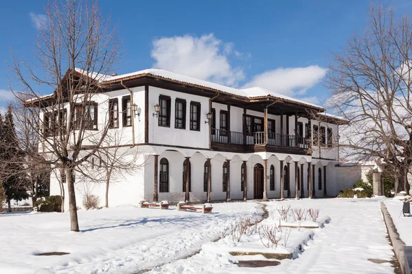 Gamla Traditionella Bulgariska Hus Kalofer Bulgarien — Stockfoto
