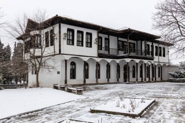 Eski geleneksel Bulgar ev Kalofer, Bulgaristan