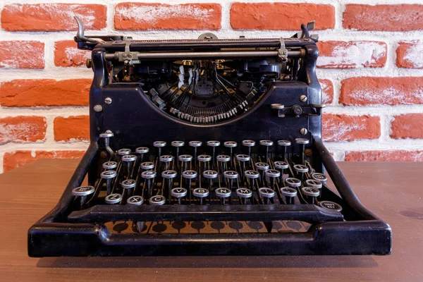 Alte Schreibmaschine Vintage Schreibmaschine Nahaufnahme Foto — Stockfoto