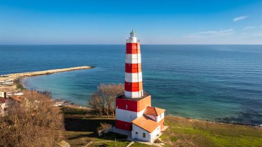 The oldest lighthouse on the balkan peninsular, Shabla, Bulgaria clipart