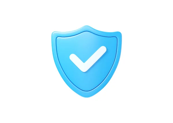 Icono Escudo Ilustración Protección Cibernética Blockchain Proteger Elemento Seguridad Acceso — Foto de Stock