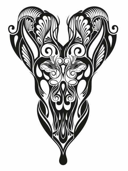 Tatuaggio Della Manica Dell Ornamento Maori Antico Stile Polinesiano Indigeno — Vettoriale Stock