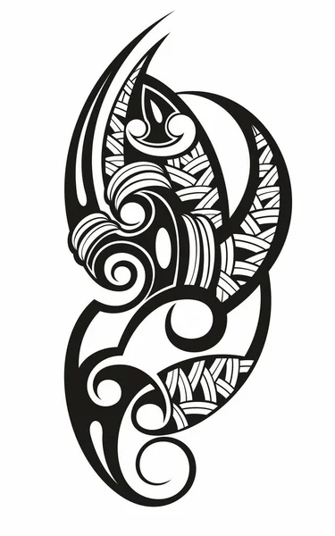 Vektorsymbol Prydnad Tatuering Vektorillustration Ritningar Kroppen Antika Symboler Tatuering — Stock vektor