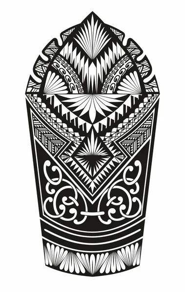 Татуировка Племенной Абстрактный Рукав Черная Рука Татуировки Фантазии Рисунок Вектор — стоковый вектор