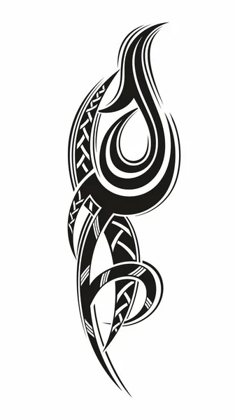 Σύμβολο Διάνυσμα Στολίδι Τατουάζ Όμορφη Διανυσματική Απεικόνιση Σχέδιο Στο Σώμα — Διανυσματικό Αρχείο