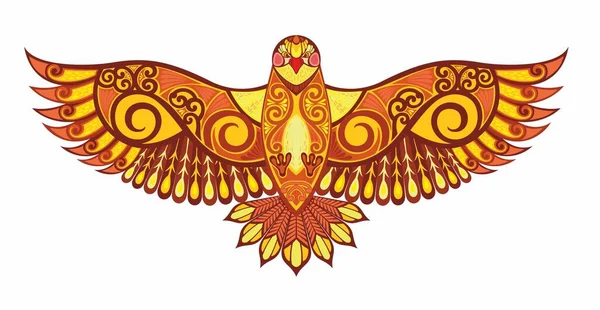 Декоративный Птичий Вектор Иллюстрация Символов Птиц — стоковый вектор