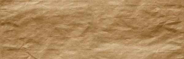 硬纸板横幅纹理 棕色纸背景 牛皮纸质感纸背景 包装质感 用于设计艺术品的回收纸盒的结构 平铺模型设计 水平线 — 图库照片