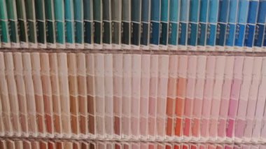 Boya ruloları. İnşaat malzemeleri satan bir dükkanda. 24 Haziran 2022 Beltsy Moldova. Yüksek kaliteli FullHD görüntüler
