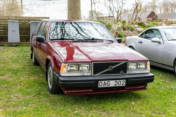 Szwecja Tydinge Maja 2022 Piękny Stary Zabytkowy Samochód Wystawie — Zdjęcie stockowe