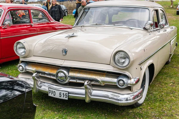 Sweden Tydinge May 2022 Beautiful Old Vintage Car Exhibition — Stock Photo, Image